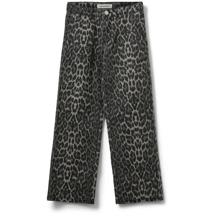 Sofie Schnoor straight casual broek grijs, foto 2