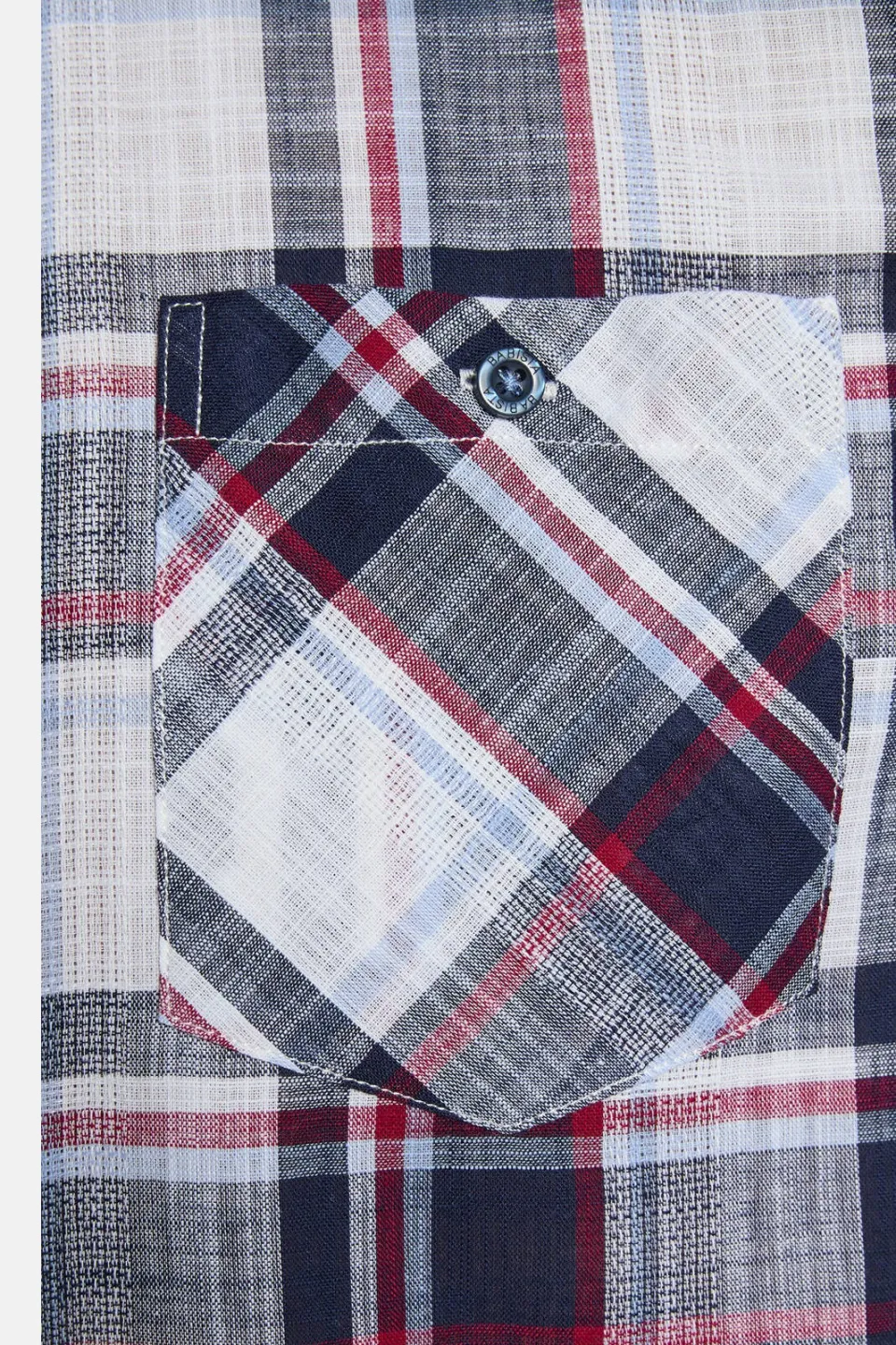 Babista regular fit gestreept overhemd Plus Size - donkerblauw, foto 5