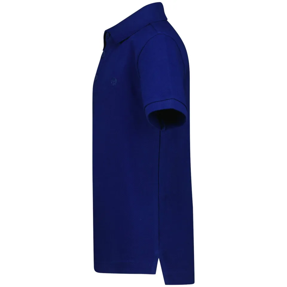 Raizzed pique polo donkerblauw, foto 4