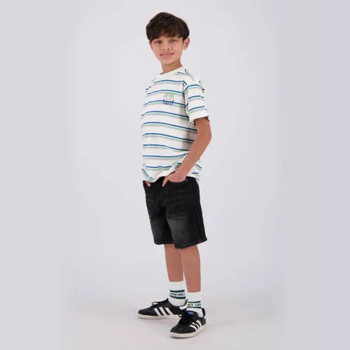 Vingino Haru gestreepte t-shirt wit, foto 3