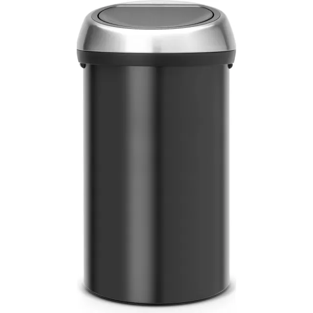 Brabantia Touch Bin afvalemmer, 60L - Matt Black