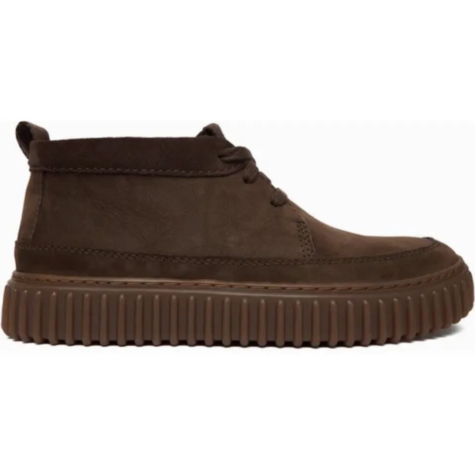 Clarks Torhill Lace Hi Veterboots Jongens Bruin, foto 2
