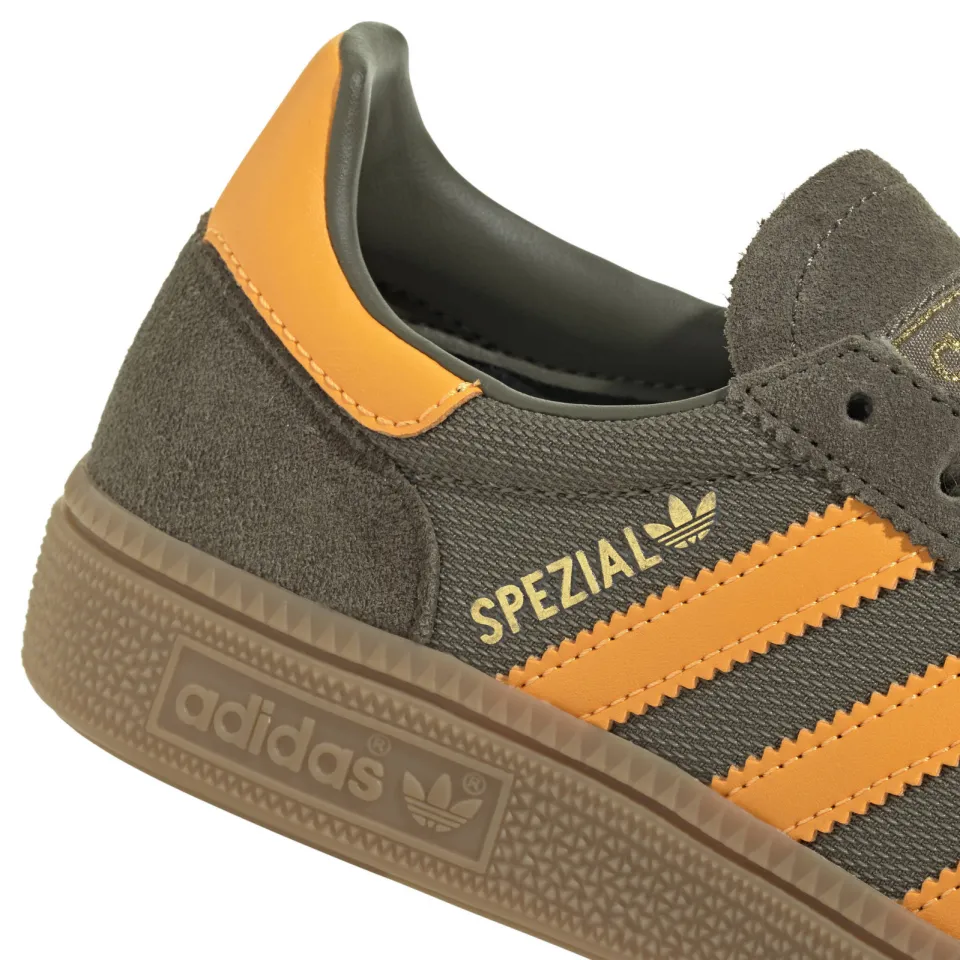 Adidas Originals Handball Spezial sneakers olijfgroen/oranje, foto 6
