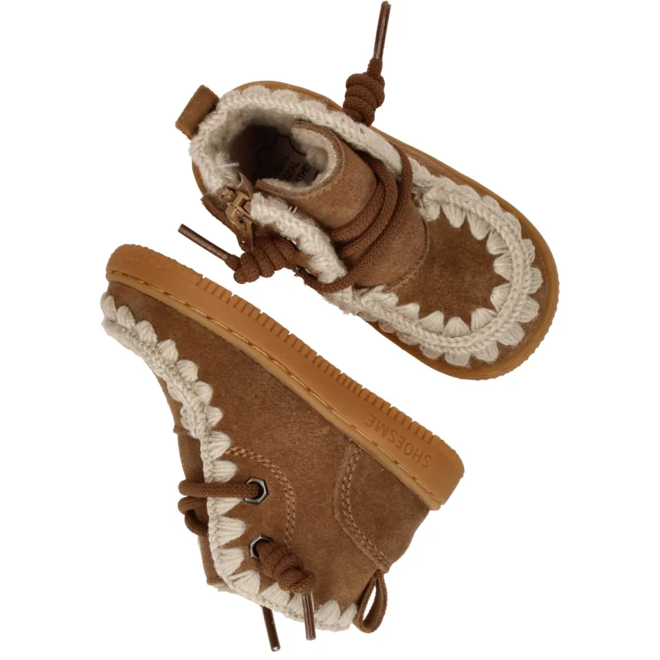 Shoesme veterboots cognac, foto 4