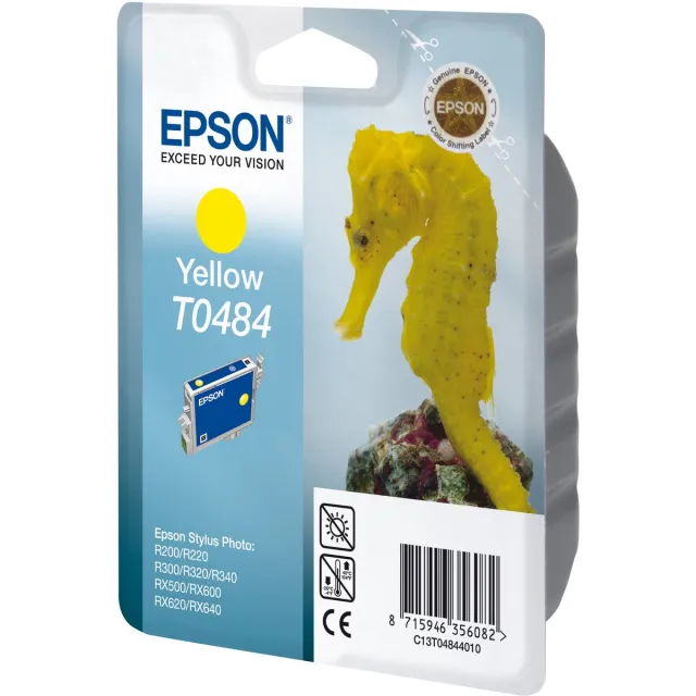 Epson T0484, Geel (Zeepaardje)