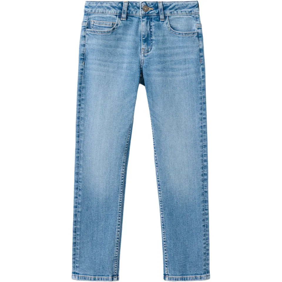Mango Kids slim fit jeans - middenblauw, foto 2