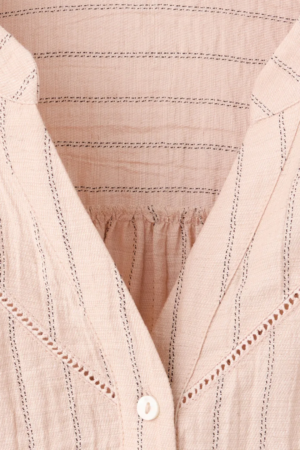 Mango gestreepte blouse lichtroze, foto 6