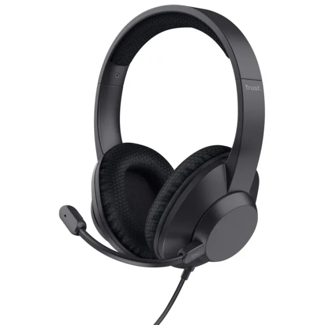 Trust Ayda Max USB ENC headset zwart