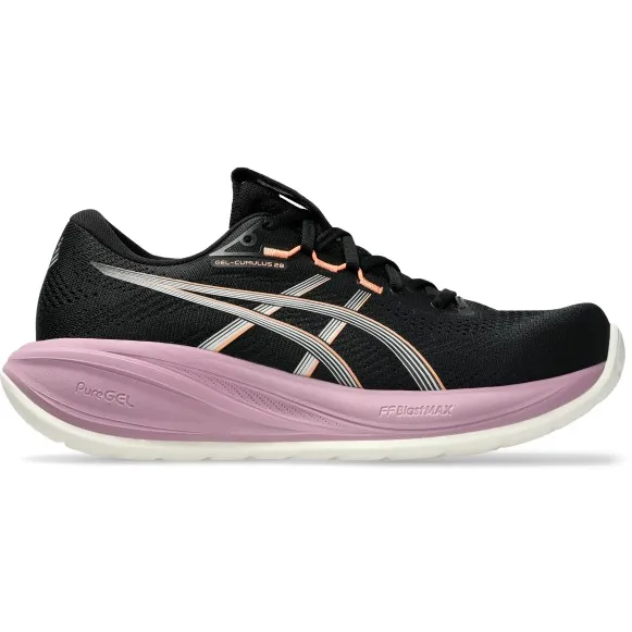 Asics Gel-Cumulus 28 hardloopschoenen zwart/purper