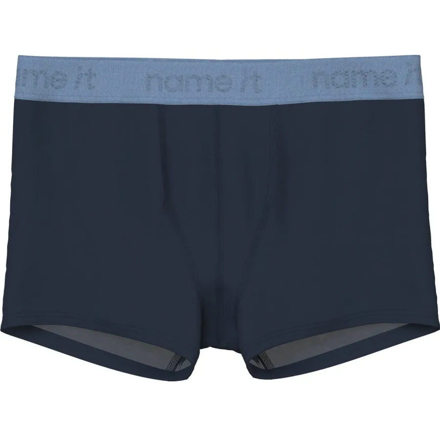 NAME IT boxershort donkerblauw/ecru