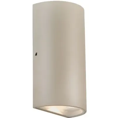 Nordlux Buitenwandlamp Rold Round - Zand - 2x5w Bruin