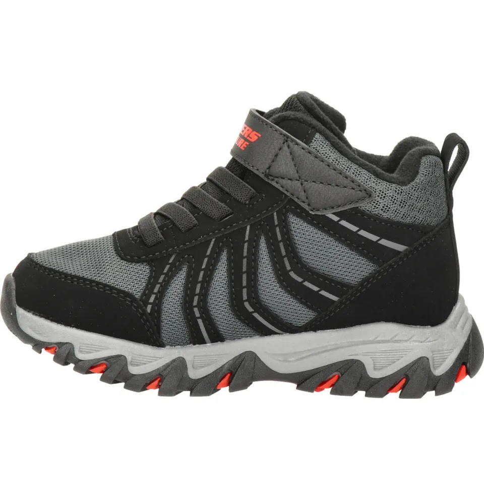 Skechers Rugged Ranger chunky sneakers zwart/rood, foto 7