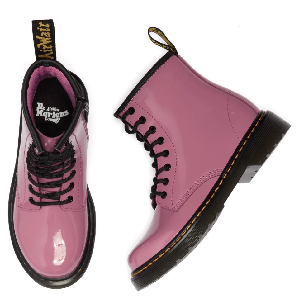 Dr. Martens 1460 leren veterboots roze, foto 2