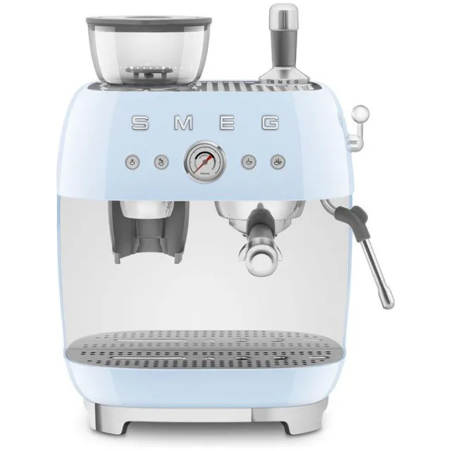 Smeg EGF03PBEU espressomachine pastelblauw