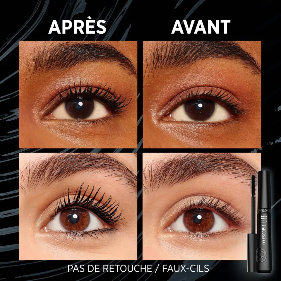 L'oréal Telescopic Lift mascara extra zwart, foto 5