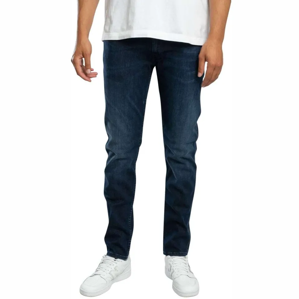 Replay slim fit jeans ANBASS dark blue, foto 5