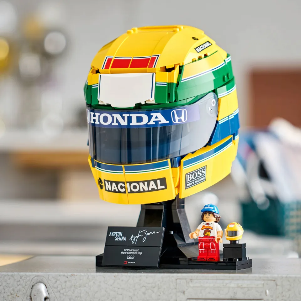 Lego Editions Formula 1 Helm van Ayrton Senna F1 Auto Helm Bouwpakket 43024, foto 5