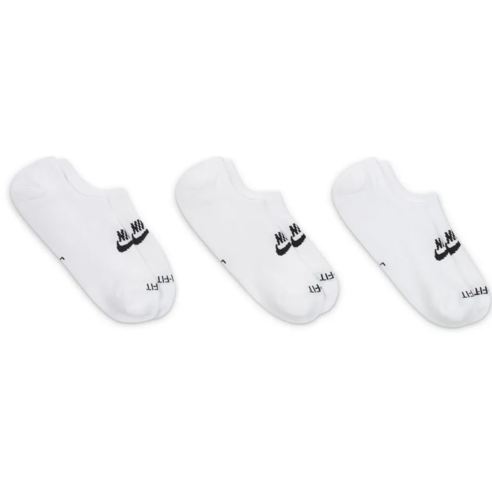 Nike Everyday Plus Cushioned No-Show sokken wit, foto 3