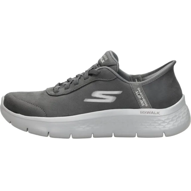 Skechers Slip-ins Go Walk Flex sneaker donkergrijs, foto 2