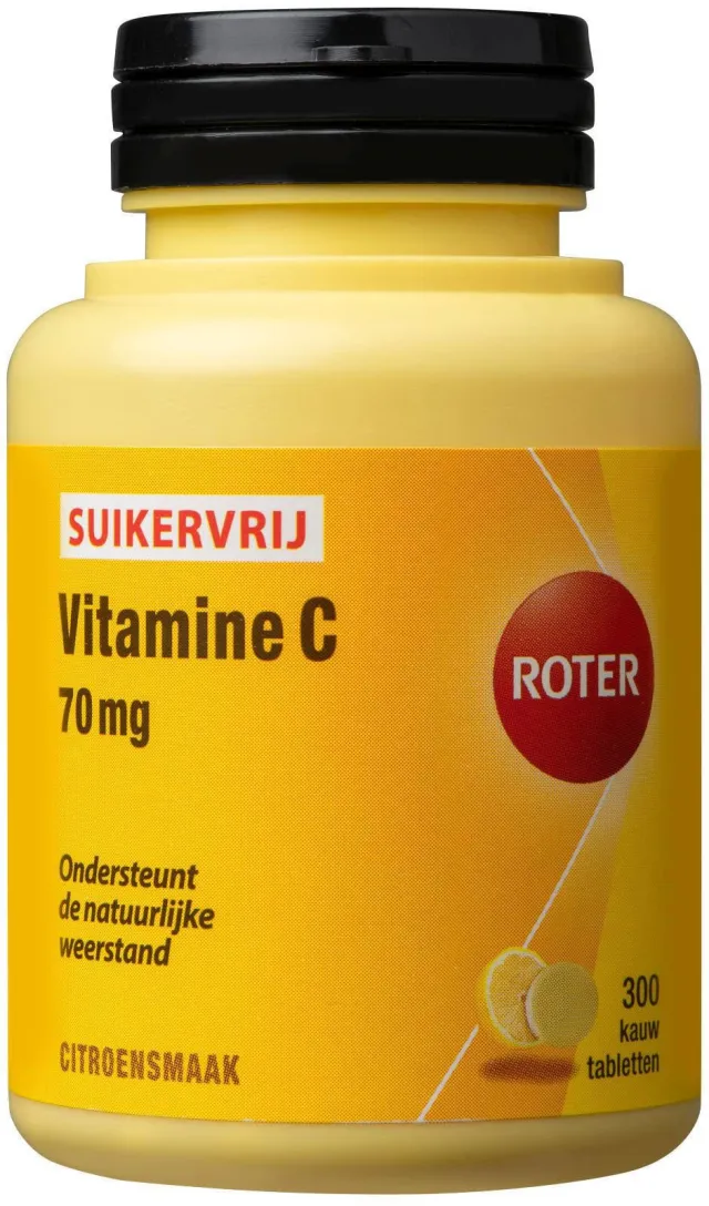 Roter Vitamine C 70 mg suikervrije kauwtabletten, foto 2
