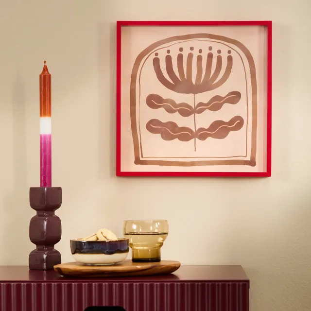 NOUS Living fotolijst Savi 30x30 cm rood, foto 2