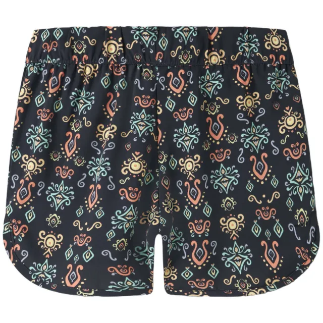 NAME IT NKFVINAYA korte broek met bloemenprint donkerblauw donkerblauw/multicolor, foto 2