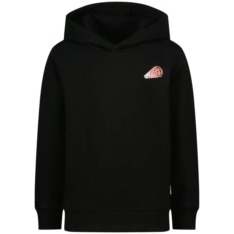 Raizzed hoodie met backprint zwart, foto 2