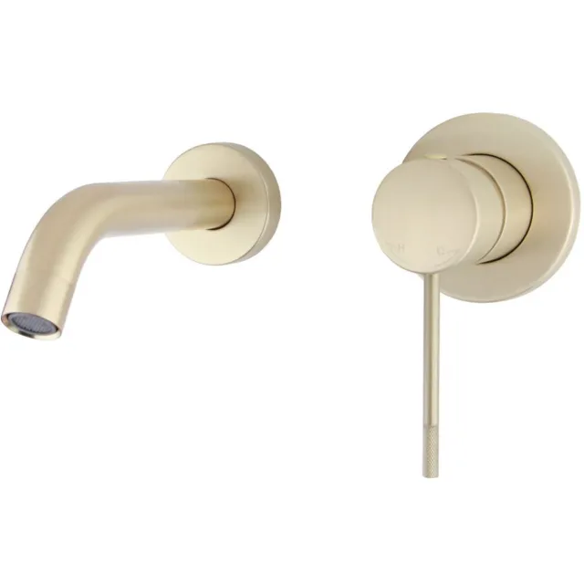 Best Design Nancy-Decorata inbouw wandmengkraan mat goud