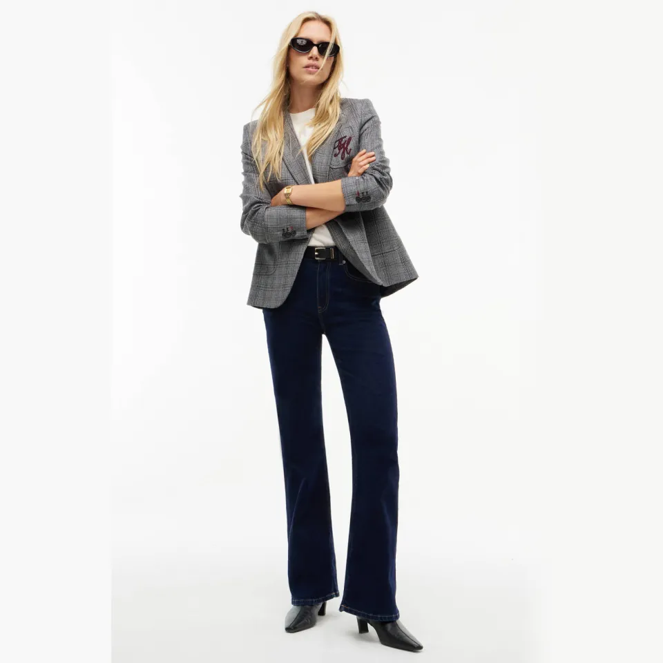 Tommy Hilfiger flared jeans Donkerblauw