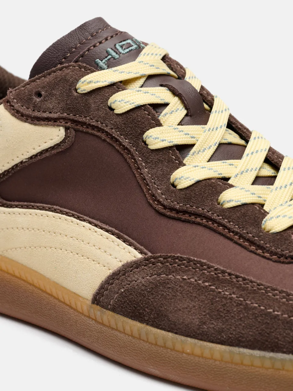 The Hoff Brand Park lage sneakers bruin, foto 6