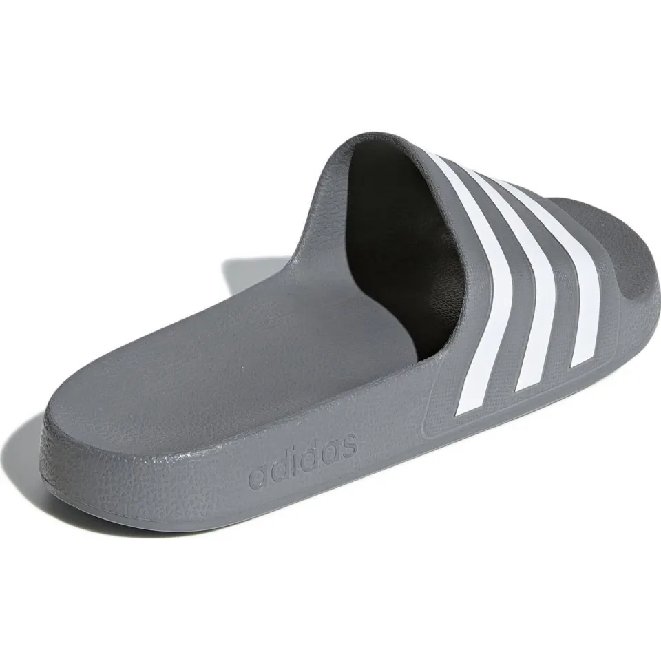 Adidas Sportswear Adilette badslippers grijs/wit, foto 6