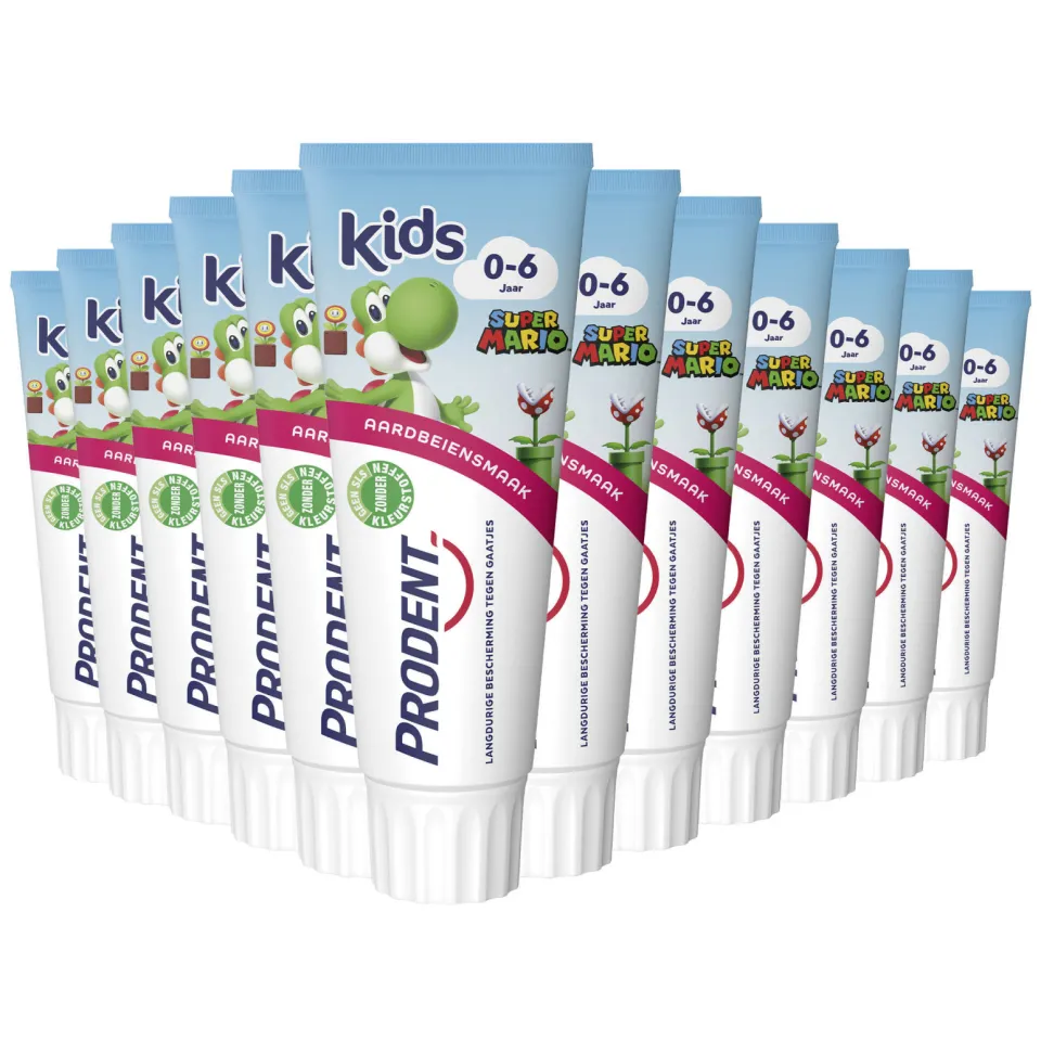 Prodent Kids 0-6 jaar Super Mario tandpasta