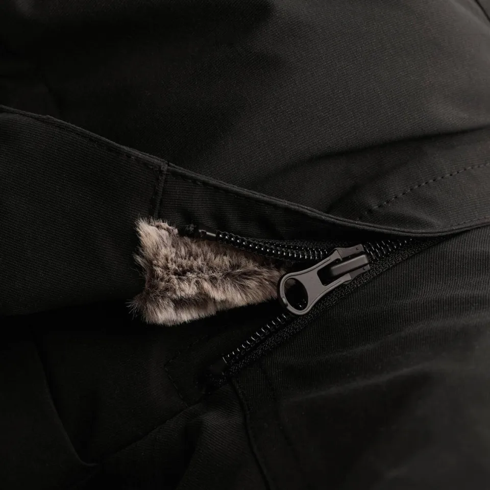 PME Legend SNOWPACK winterparka met imitatiebontkraag - jet black, foto 5