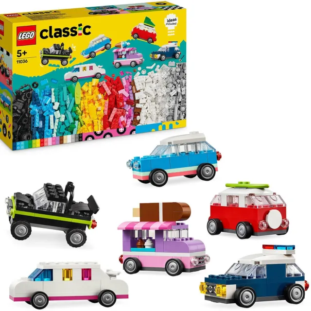 Lego Classic Creatieve voertuigen Bouw- en speelset met Speelgoed Auto 11036, foto 2