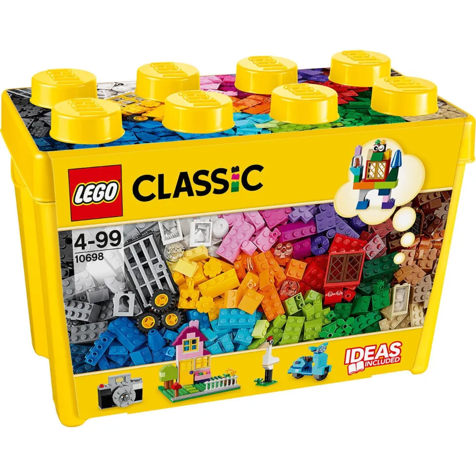 Lego Classic Creatieve grote opbergdoos Speelgoed voor Kinderen vanaf 4 jaar 10698, foto 6