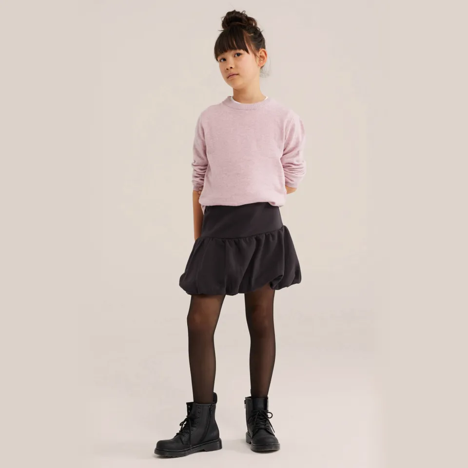 WE Fashion korte ballonrok zwart
