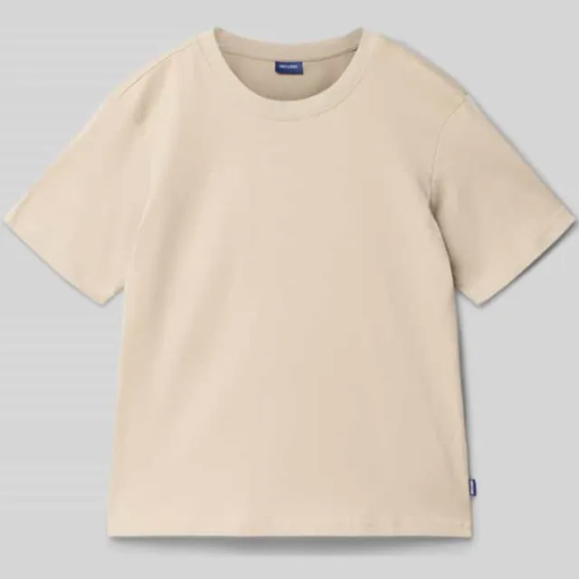 Only & Sons Regular fit t-shirt van puur katoen model 'FRED LIFE' Beige