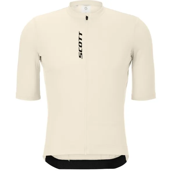 Scott Jersey Pro S/S - Fietsshirt, beige/wit