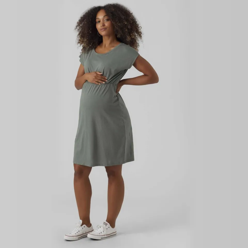 Vero Moda Maternity VMMLUNA zwangerschapsjurk zwart, foto 3