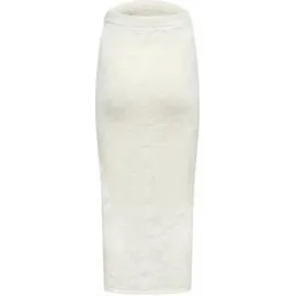 Only MATERNITY Olmisabella gehaakte midirok offwhite, foto 3