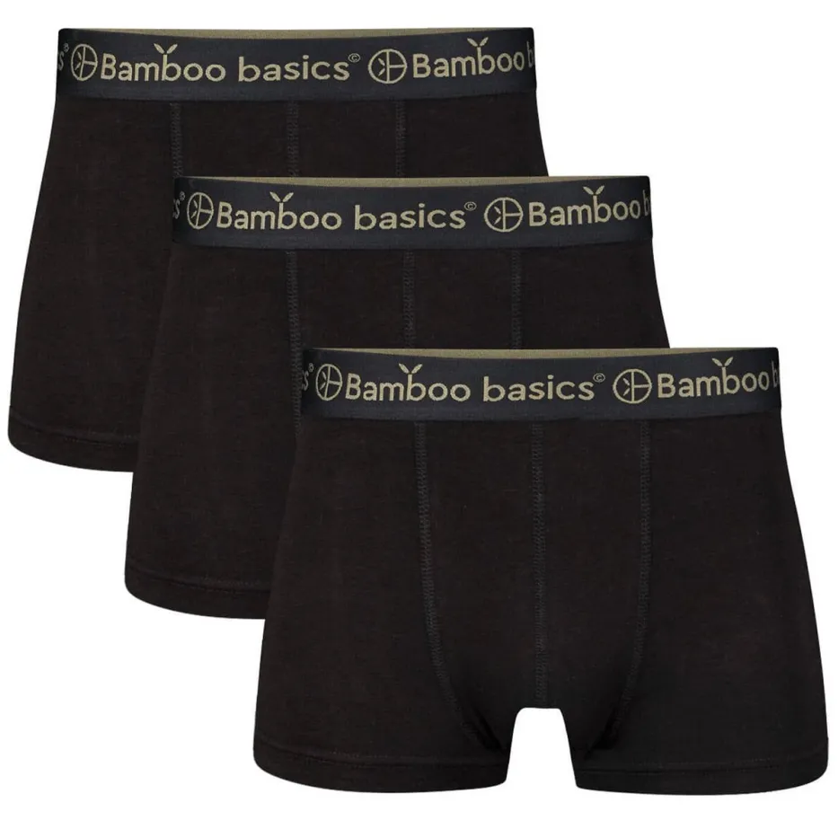 Bamboo Basics Liam boxershorts 3-pack zwart, foto 2
