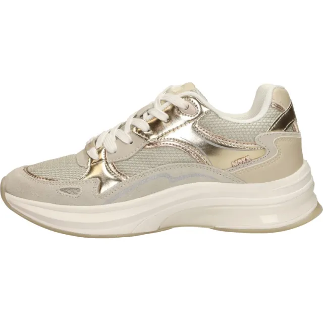 Mexx Racoon Phoeby lage sneakers goud, foto 2