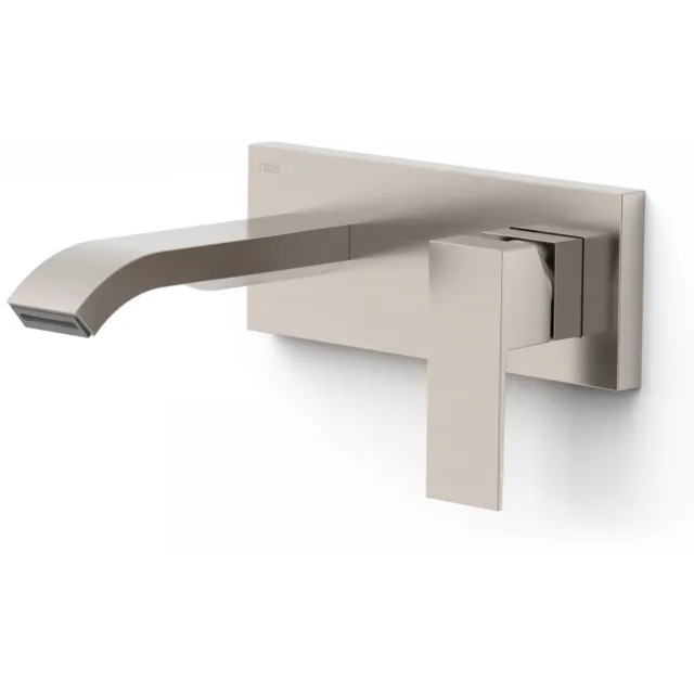 Tres Cuadro Exclusive inbouw wastafelmengkraan korte uitloop RVS look
