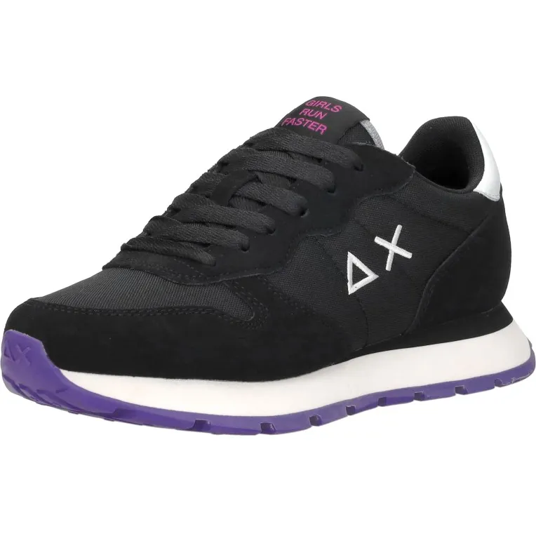 Sun68 Ally Solid lage sneakers zwart, foto 4