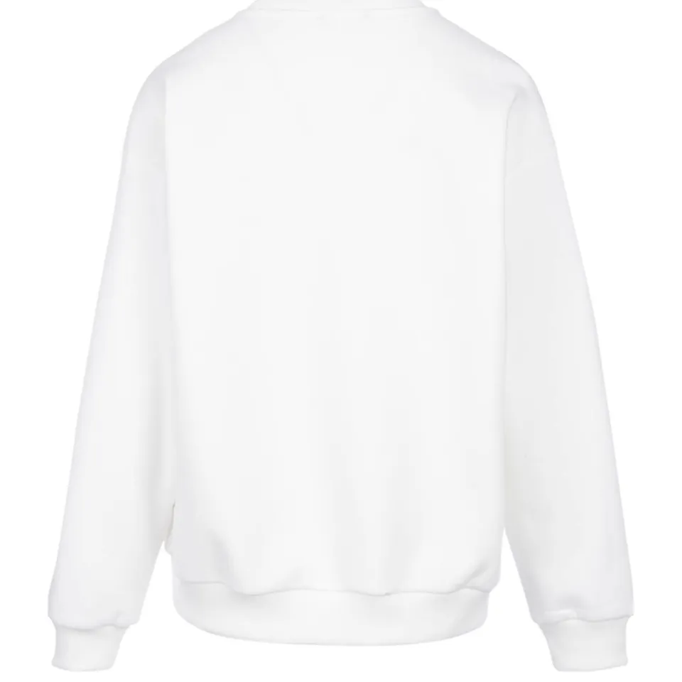 Brunotti katoenen sweater met tekst - wit, foto 3