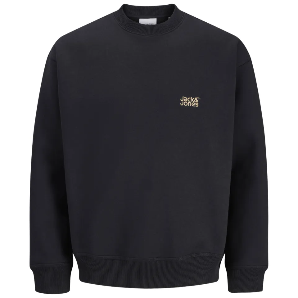 Jack & Jones JUNIOR sweater met borduursels - zwart, foto 2
