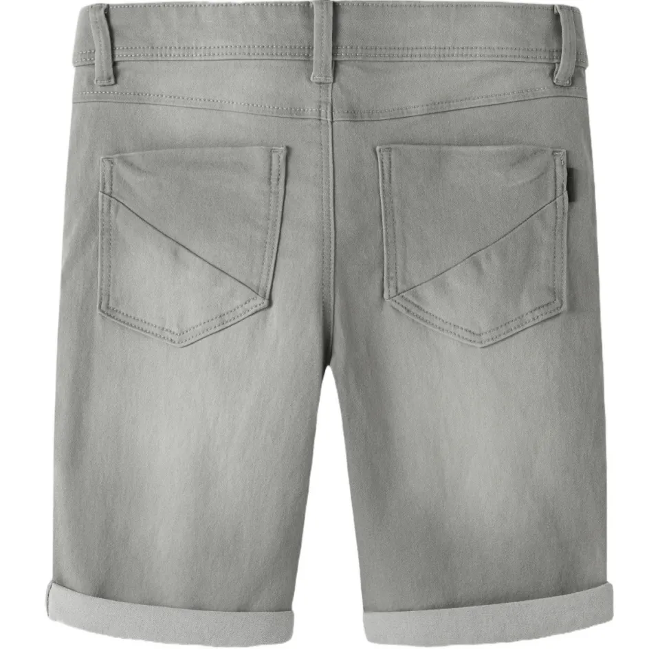 NAME IT NKMSOFUS jeansshort grijs, foto 4