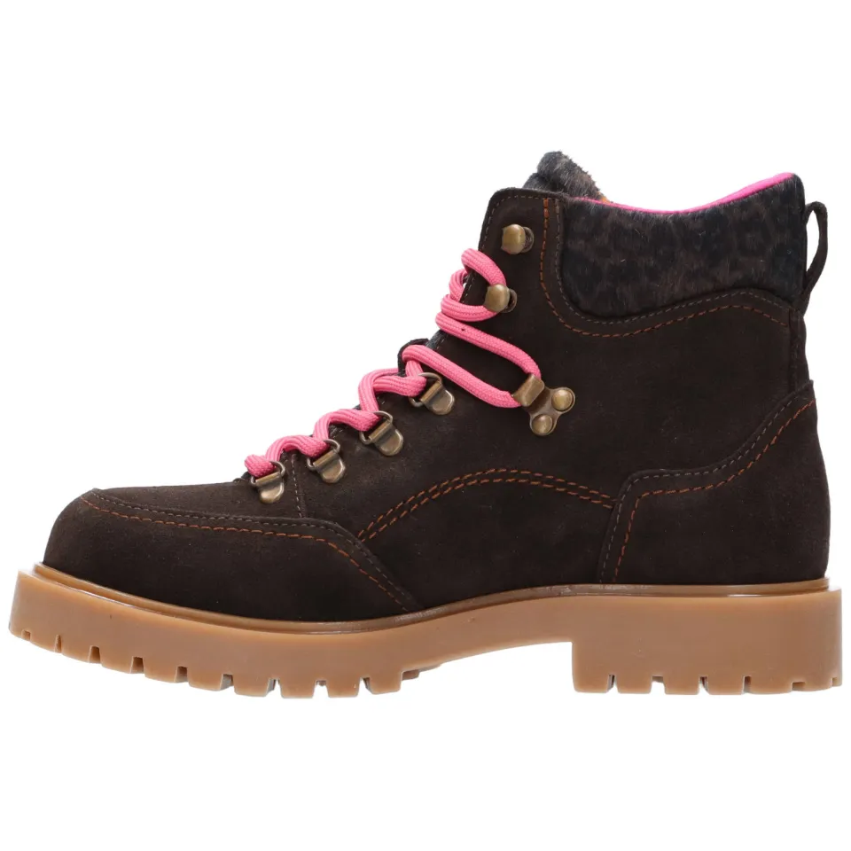 Scotch & Soda Toby suède veterboots met profielzool - donkerbruin, foto 4