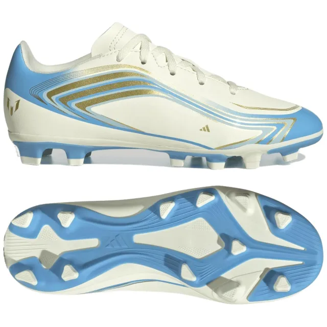 Adidas F50 Messi Club voetbalschoenen ecru, foto 2