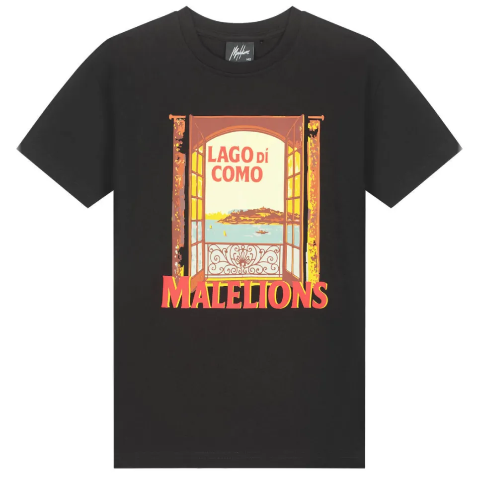 Malelions T-shirt zwart, foto 5